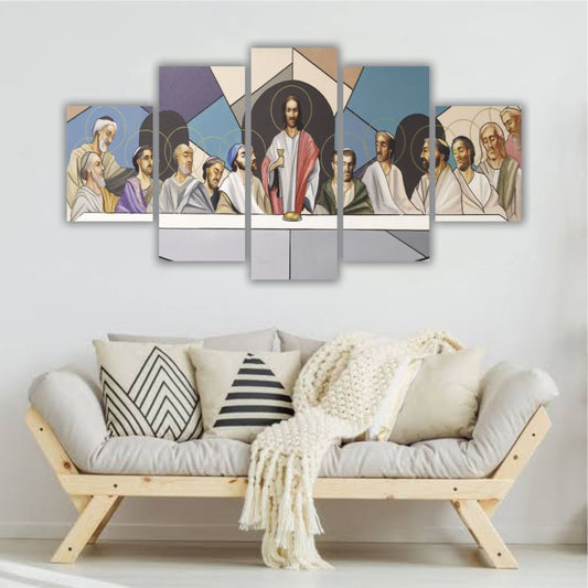 Quadros Decorativos MDF Santa Ceia 115cm x 60cm